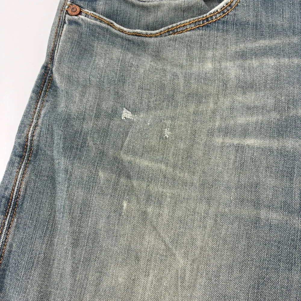 Levi's‎ Men's Blue Denim Jeans Distressed Size 38W x 34L